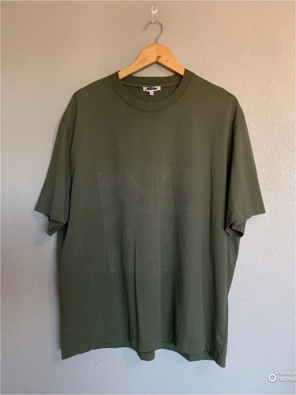 Madewell The Vintage Tee in Green Size XL NWT *FLAWED* Short Sleeve T-Shirt